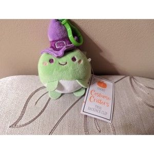 New Plush Frog in Witch Halloween Costume Target Costume Critters Backpack Clip
